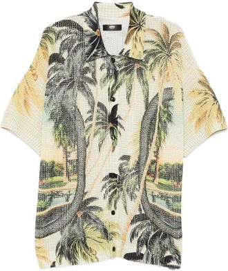 Amiri Palm Tree-print Shirt