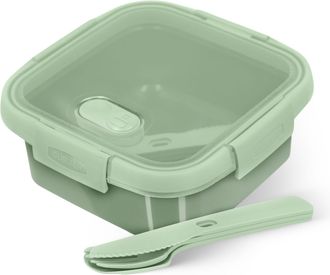 Curver Curver - Envase De Comida Con Tapa, Fiambrera Respetuosa Del Medio Ambiente Del Almacenamiento 0.9l