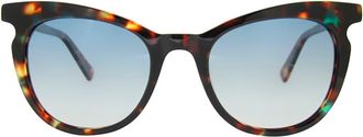 Ellen Degeneres ED ANDREAS TBLU 52mm Womens Cat-Eye Sunglasses
