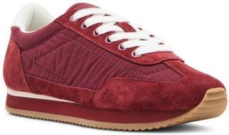 Blondo Ersula Low Profile Waterproof Sneaker in Burgundy Nylon at Nordstrom, Size 9.5