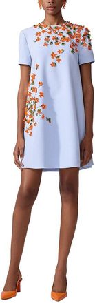 Carolina Herrera Embellished A-Line Dress