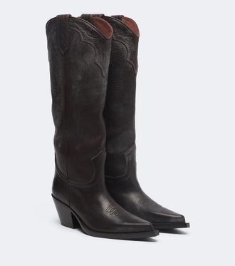 PARIS TEXAS Botas cowboy Tucson de piel