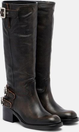 Chloé Chloé Stivali biker Dakota in pelle