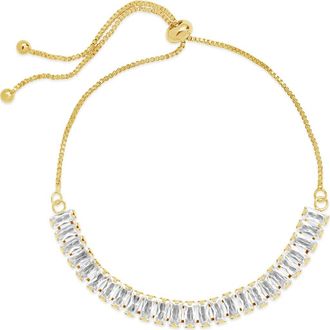 Sterling Forever Jordan Bolo Bracelet in Gold at Nordstrom Rack