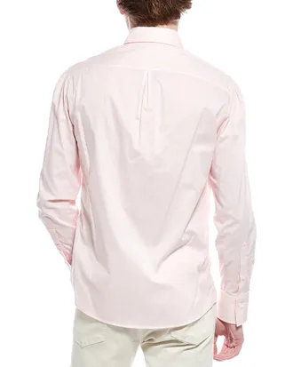 Brunello Cucinelli Cotton Button-Down Shirt - Pink