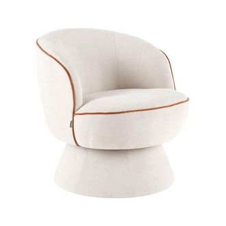 Oviala Sill&oacute;n giratorio en tejido crudo