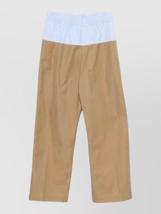 Dries Van Noten pablo tailored trousers two tone design