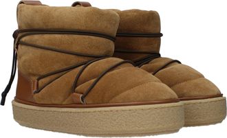 Isabel Marant Womens Brown Leather Ankle Boots