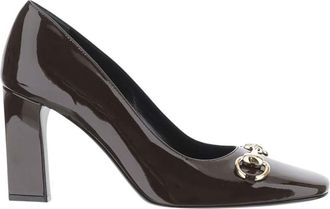 Gucci Dark Brown Horsebit Pumps