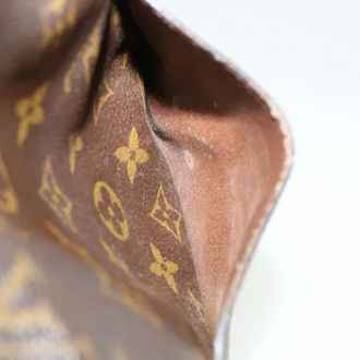 Louis Vuitton Pre-owned Cross Body Bags, female, Brown, Size: ONE SIZE Pre-owned Canvas Cross Body Bag