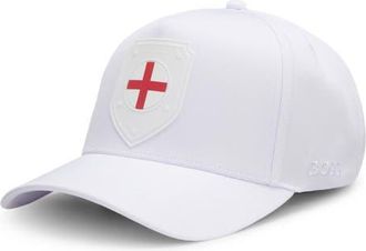BOSS Poulin Lux Flag Patch Adjustable Baseball Cap in England at Nordstrom