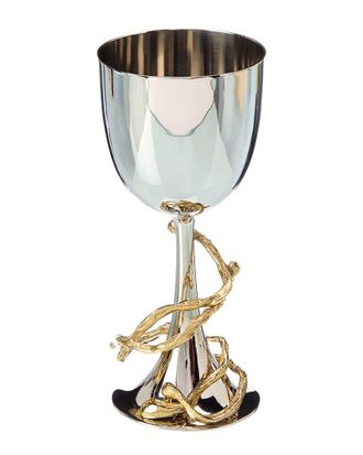 Michael Aram Wisteria Gold Kiddush Cup
