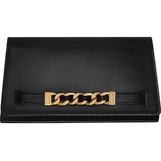 Rebecca Minkoff Curb Link Leather Crossbody Bag in Black at Nordstrom Rack