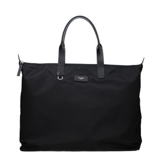 Dolce & Gabbana Herrens Umh&auml;ngetaschen aus schwarzem Nylon