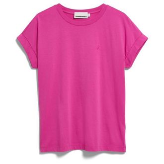 Armedangels Idaa Logo T-Shirt f&uuml;r Damen | rosa