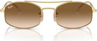 Ray-Ban Zonnebril - Dames - Zonnebrillen - Geel - 51 MM - Accessoires