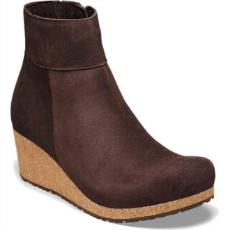 Birkenstock Womens Ebba Wedge Bootie - Narrow In Roast