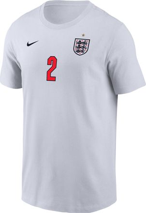 Nike Reece James England Nike Mens Soccer T-Shirt in White | M11332P375FNRJ-WHT
