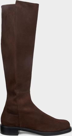 Stuart Weitzman 5050 Gisele Suede Over The Knee Boots