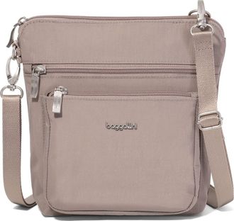 Baggallini Modern Pocket Crossbody EMF Blocking Pocket in Moonrock at Nordstrom