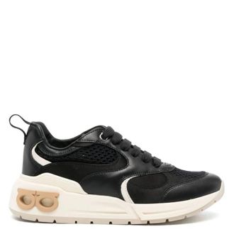 Ferragamo Cosma Gancini Panelled Sneakers, Size 7