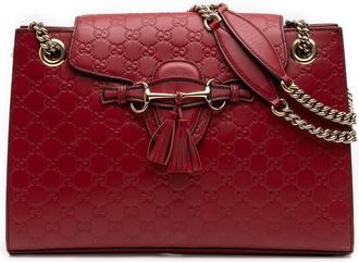 Gucci Pre-owned Gucci Large Guccissima Emily Shoulder Bag 295403 527066