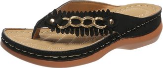 Generic Orthotic Sandals For Women With High Arch Support Slip On Recovery Plantar Fasciitis Flip Flops for Women Outdoor Walking Beach Ladies Arch Support Su