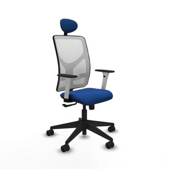 Piqueras y Crespo Silla De Oficina Piqueras Y Crespo Motilla Blanco Mecanismo Sincronizado