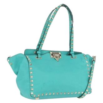 Valentino Pre-owned Handbags, unisex, Green, Size: ONE SIZE Pre-owned Vintage Hand Bag