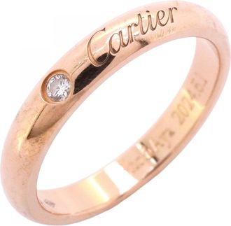 Cartier Pink Gold (18K) Band Ring (Pre-Owned)