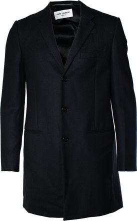 Saint Laurent Saint Laurent, zwarte visgraat blazerjak 2018