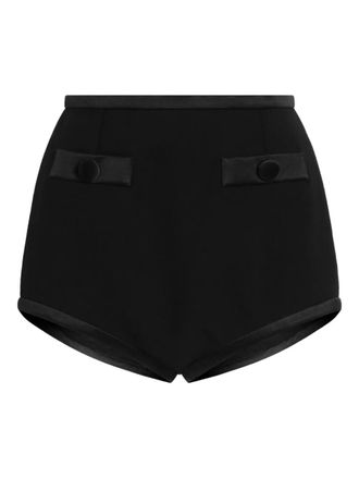 Dolce & Gabbana high-waisted mini shorts - Black