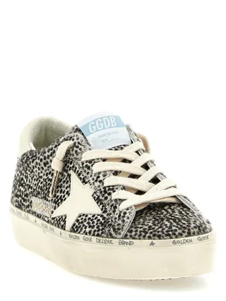 Golden Goose Hi Star Sneaker - black