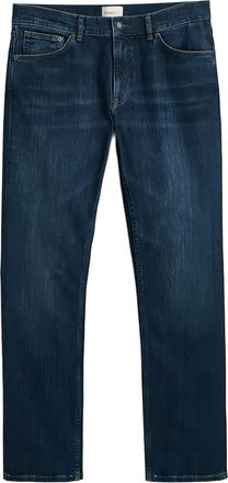 GANT Jeans met knoopsluiting - Blauw
