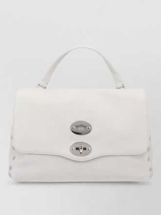 Zanellato shoulder bag detachable strap metal studs handle