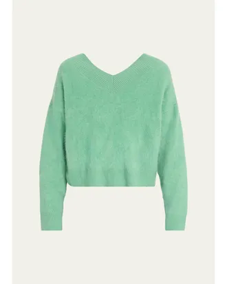 Guest In Residence Grizzly Double V Cashmere Sweater
