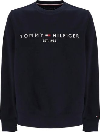 Tommy Hilfiger Felpa con stampa - Blu