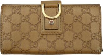 Gucci Gucci leren portemonnee Abbey met D-ring