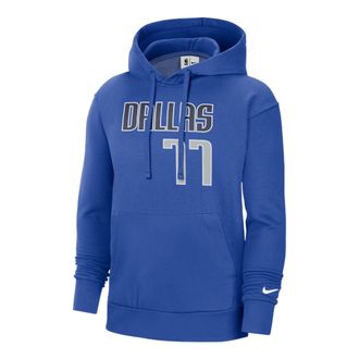 Nike Mens Nike NBA Dallas Mavericks Fleece Pullover Game Sapphire DB1210-481