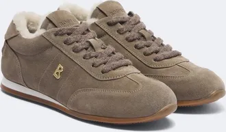 Bogner Zapatillas Valencia de ante con borrego