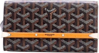Goyard Monte Carlo Clutch With Strap Coated Pm (Authentic Pre-Loved)