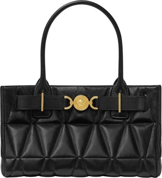 Versace Black Medusa 95 Large Shoulder Bag