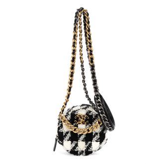 Chanel 19 Round Clutch Chain Crossbody Schoudertas