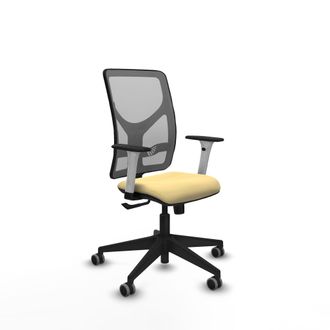 Piqueras y Crespo Silla De Oficina Piqueras Y Crespo La Motilla Blanco Soporte Lumbar
