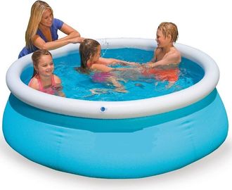 Trade Shop Trade Shop - Piscina Gonfiabile Rotonda Easy Set Pvc 183 X 51 Cm 880 Lt Giardino Terrazzo