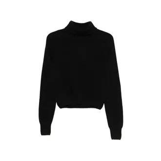 BASERANGE Roll-neck Ribbed-trim Sweater