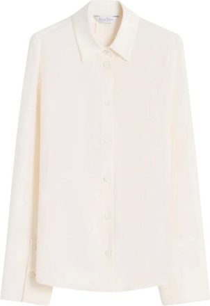 Max Mara Shirts, female, Beige, Size: 2XS Camicia