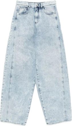 Emporio Armani Wide Jeans - Dames - Loose Fit Jeans - Blauw - W31 - Jeans