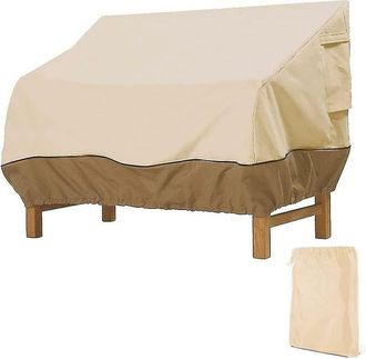 OEM Funda Para Sof&aacute; De Jard&iacute;n - Tela Oxford 210d - Impermeable Y Resistente A Los Rayos Uv - 147x83x79 Cm - Beige - 1 Unidad