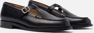 Scarosso Edna Loafers in Black - Calf at Nordstrom, Size 37.5